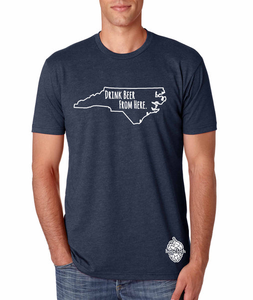 North Carolina - Drink Beer From Here® - Craft Beer Shirt