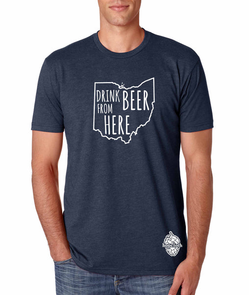 Ohio - Drink Beer From Here® - Craft Beer Shirt