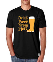 Oktoberfest- Drink Beer From Here- Craft Beer Shirt