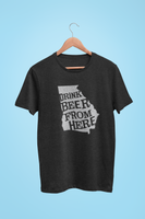 Georgia Drink Beer From Here® - Craft Beer shirt