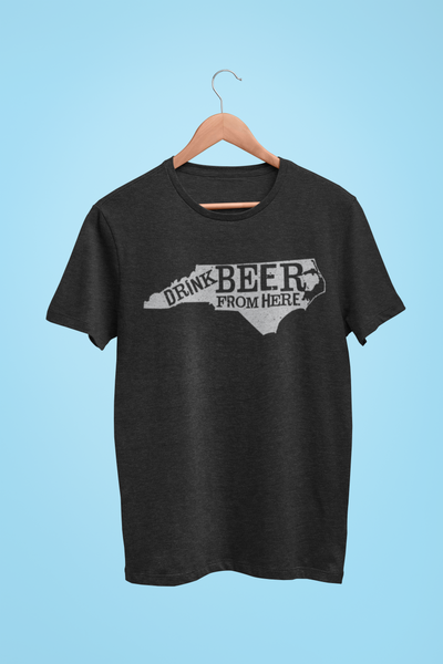 North Carolina Drink Beer From Here® - Craft Beer shirt