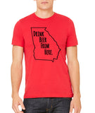 Georgia - Drink Beer From Here® - Craft Beer Shirt