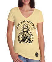 Craft Beer t-shirt- Jesus Drank Craft Beer- Multiple Colors