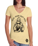 Craft Beer t-shirt- Jesus Drank Craft Beer- Multiple Colors