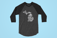 Michigan Drink Beer From Here® - Craft Beer Baseball tee