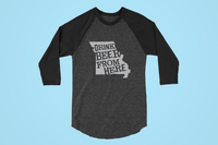 Missouri Drink Beer From Here® - Craft Beer Baseball tee