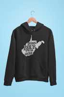 West Virginia Drink Beer From Here® - Craft Beer Hoodie