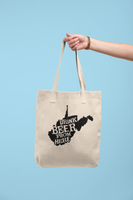 West Virginia Drink Beer From Here® Tote